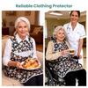 Oil Proof Adult Bibs Washable Elderly Bib Dirty Resistant Mealtime Bib  Elderly Care
