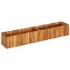 VidaXL Raised Garden Bed 150x30x25 Cm Solid Acacia Wood