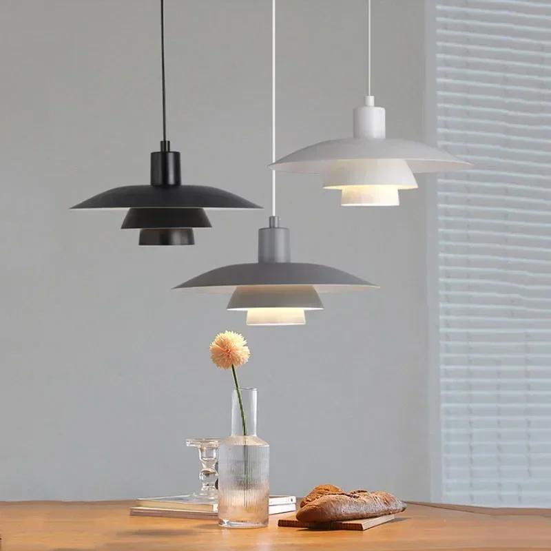 Danish Design Pendant Light High Quality Led Hanging Lamp for Living Room Kitchen Dining Table Chandelier Colorful Droplight