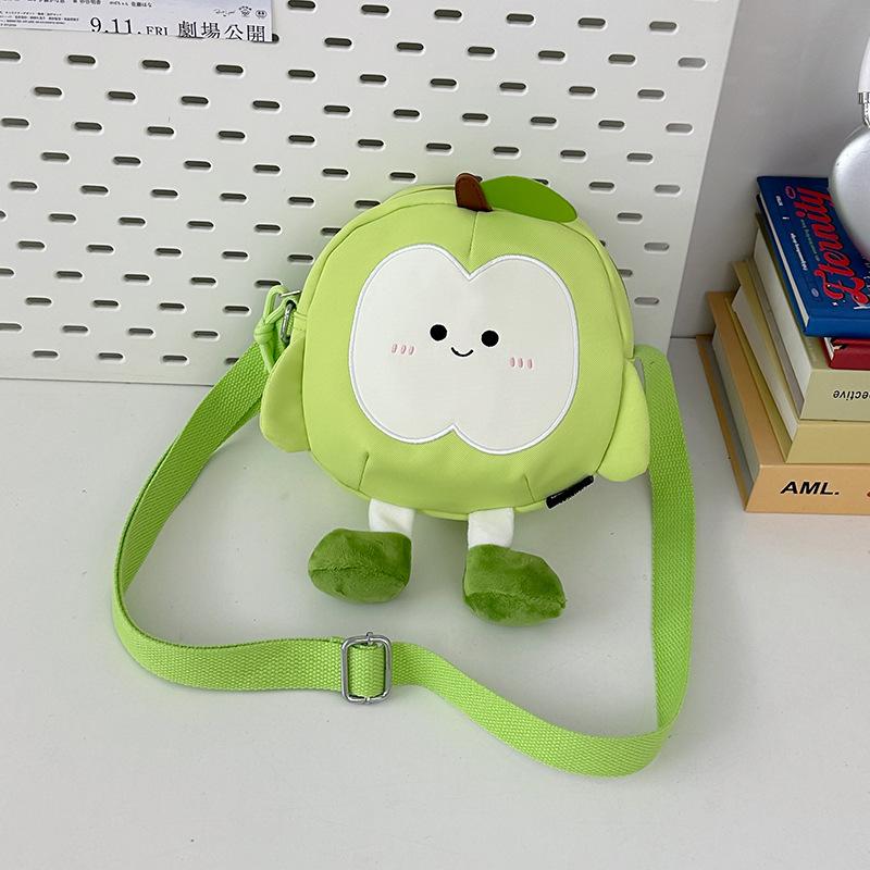 School Bag Cute Apple Woman 2025 Cartoon School Bag Travel Backpack Casual Shoulder Bag