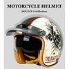 Jet Helmet Men Women Open Face Motorcycle Helmets DOT Approved Capacete De Moto ABS Material Moto Equipments ECE Certified