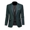 Frühling Herbst Herren Freizeitanzug Slim Fit Anzugjacke Herren Berufsanzug