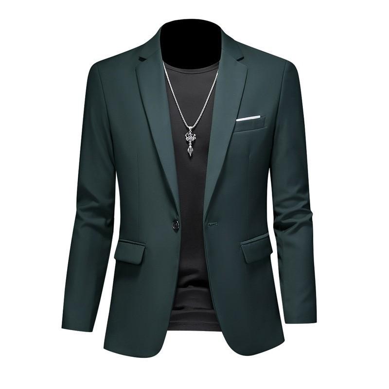 Frühling Herbst Herren Freizeitanzug Slim Fit Anzugjacke Herren Berufsanzug