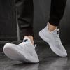 Men Running Walking Knit Shoes Fashion Casual Sneakers Breathable Sport Athletic Gym Lightweight Men Sneakers Casual Shoes