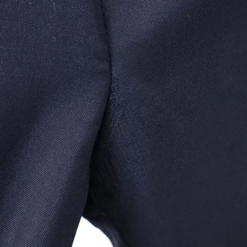 ACNE STUDIOS wool blend Long pants 46 Navy Waist rubber Men's Used