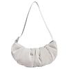 Adidas PU Croissant Tasche Wolke Tasche Schultertasche Damen Hellgrau Adidas KC1420