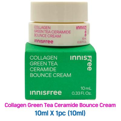 Crema rimbalzante al collagene, al tè verde e alla ceramide 10 ml (Campione)