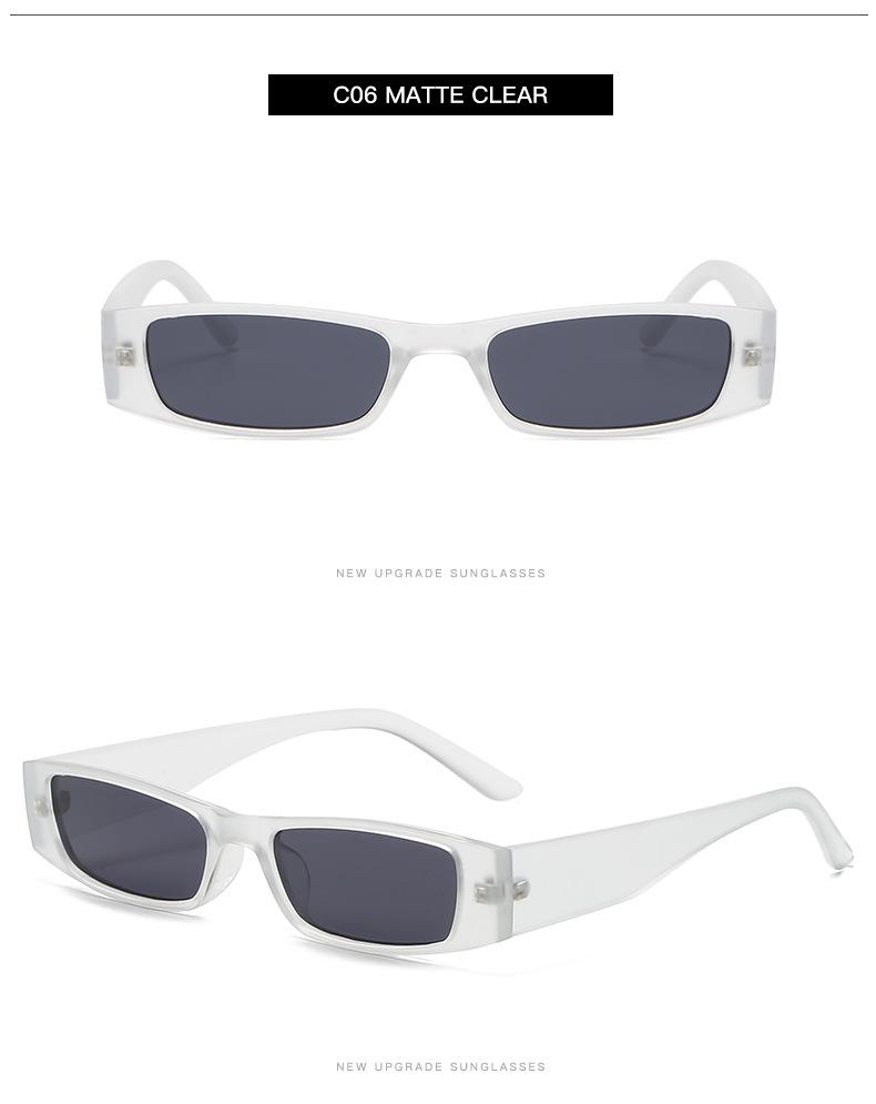 Trendy Retro Small Frame Square Sunglasses for Women & Men - S21101