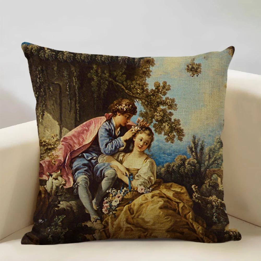 

Подушка для украшения дома Наволочка Чехол для диванной подушки Художник из Нью-Мексико Автопортрет Аксессуары для автомобиля и офиса Декор Наволочка 45x45cm18x18Inch