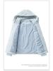 2026 Spring Men's American-Style Slimming Hooded Windbreaker Jacket - Trendy and Casual