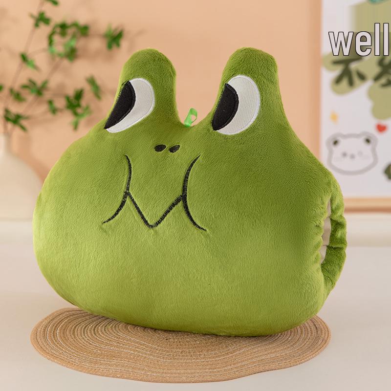 Cartoon Winter Hand Warmer Plush Pillow with Logo Customization