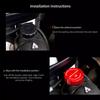 Car Water Tank Cap Aluminum Alloy Tank Decorative Sticker Cover For Mercedes Benz AMG W204 W205 W203 W211 W212 W213 W201 W210