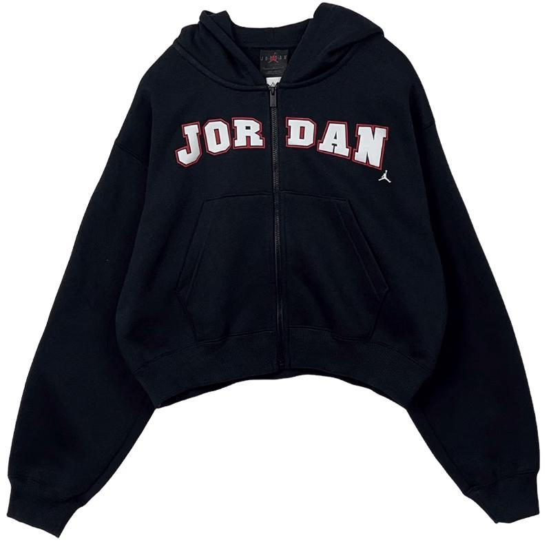 Jordan Women s Loose Fit Hooded Knit Jacket M