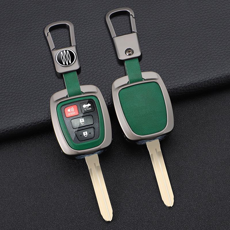 Key Cover Shell for Toyota FJ Cruiser, RAV4, Prado, and Land Cruiser