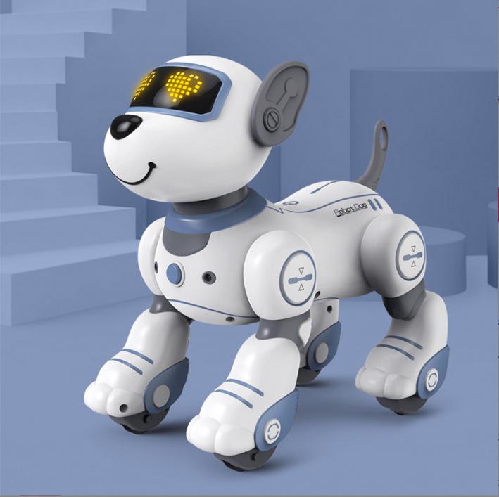 Smart Voice-Controlled Robot Dog: Touch Sensor, Dance, Music, Educational & Programmable Remote Control Toy