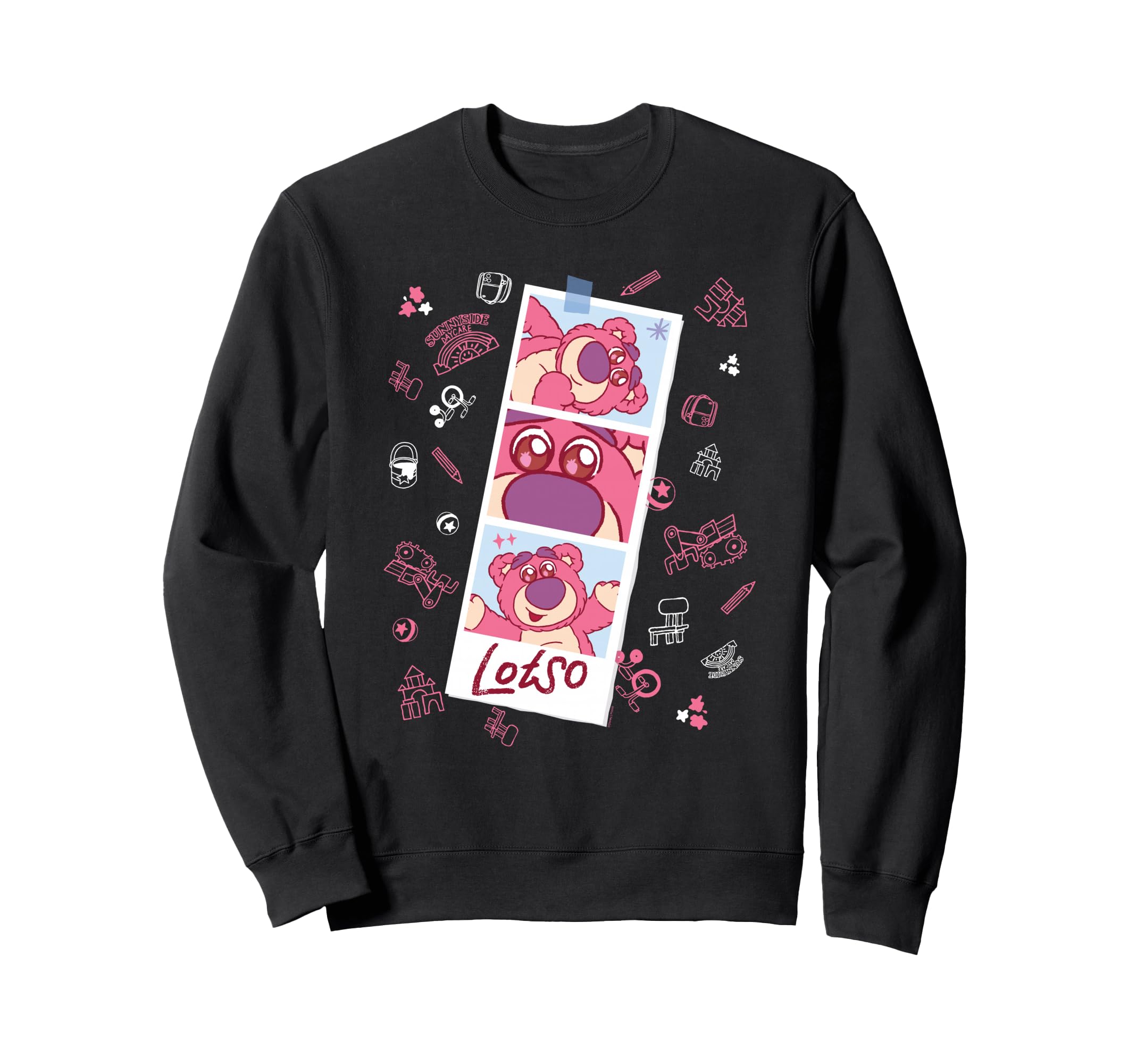 

Disney & Pixar Toy Story Lotso fluffy and cute photo sweatshirt