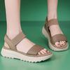 Shoes For Woman Summer Thick Soled Sandals Lightweight Non Slip Comfortable And Casual Sports Sandal Holiday Wear Women'S Shoe