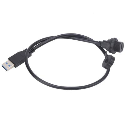 Su Geçirmez USB Konektör TipiC Dişi Dişli Kilitlemeli Panel Montaj Güç Soketi E10TPCTFFU3AM(0,5 milyon )
