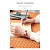 SANDA Fashionable Square Women's Quartz Watch Simple Roman Pattern Waterproof Women's Quartz Belt Watch