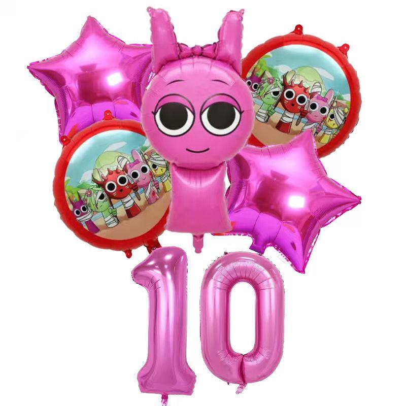 

Rhythm Box Theme Digital Balloon Set for Birthday Party Decoration number 10