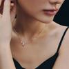 (silver 925) Glowy Donut Necklace