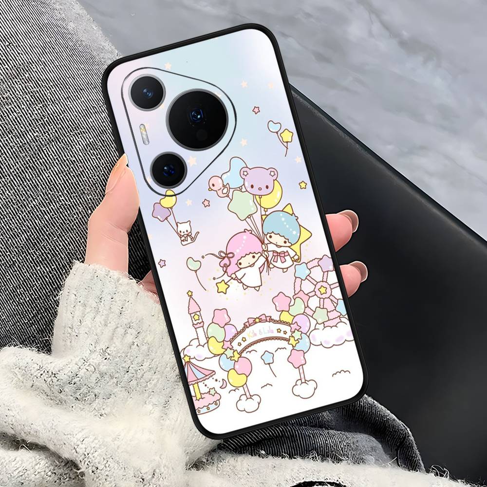 L-Little Twin Stars Phone Case For Huawei P 8 9 10 20 30 40 50 Pro Lite Psmart Honor 10 lite 70 Mate 20lite