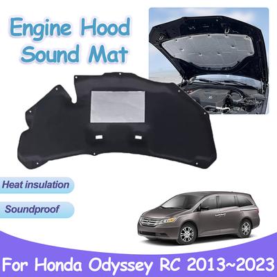 Engine Hood Pad for Honda Odyssey RC1 RC2 RC4 2013~2024 Front Heat Sound Insulation Cotton Mat Car Fireproof Interior Accessorie