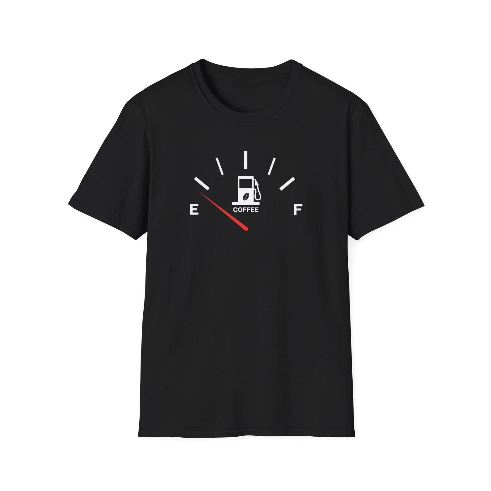Coffee Fuel Unisex T-Shirt, Funny Coffee Lover Shirt, Gift for Coffee lover 2XL