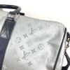Louis Vuitton M44170 Monogram satellite Keepall-Bandouliere 50 travel Duffle Bag