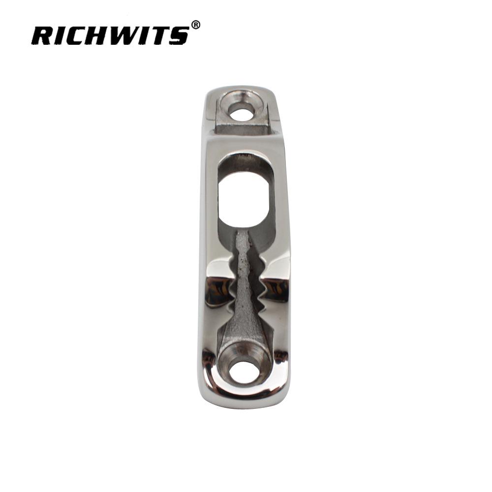 RICHWITS Marine 316 Stainless Steel Rope Cleat & Sailboat Speed Limiter