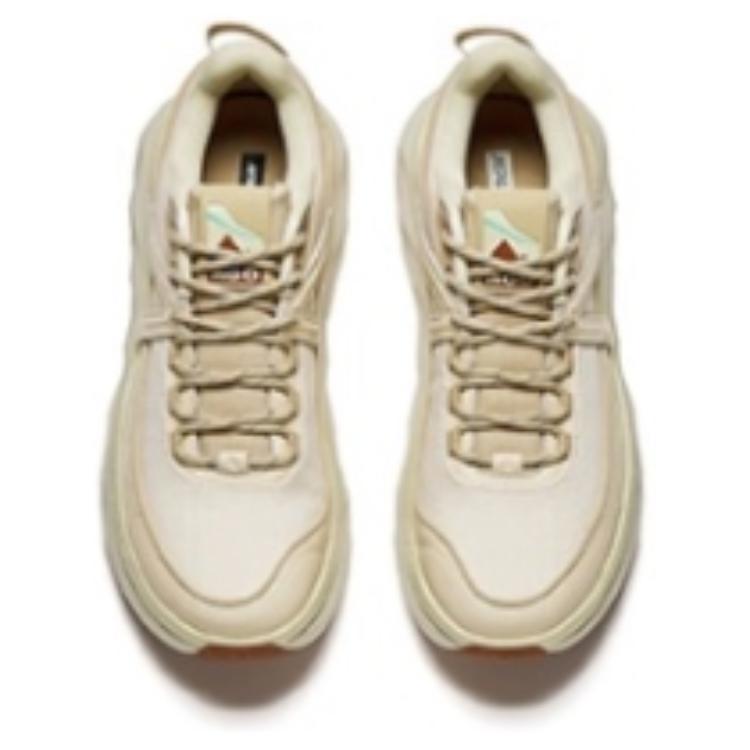 Anta Keshan V2 Comfortable Simple Non-Slip Wear-Resistant Low-Top Running Shoes Men Sneakers Beige 112446607A-2