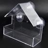 PS Hanging Bird Feeder Transparent Outdoor Bird Feeder High Capacity Wild Bird Feeder  Backyard