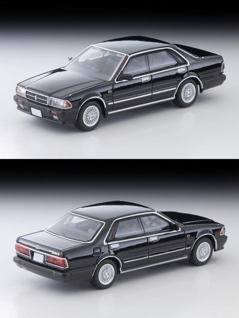 TOMYTEC Tomica Limited Vintage Neo 1/64 Scale LV-N368a Nissan Cedric HT V20 Twin Cam Turbo Gran Turismo Black SV 1990 Model (Finished Model) 337881