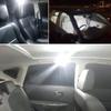 2X vícebarevný vůz T10 5630 6SMD Canbus 194 W5W Auto směrovka Boční světlo SPZ Kufr Parkovací LED kopulovité světlo na čtení