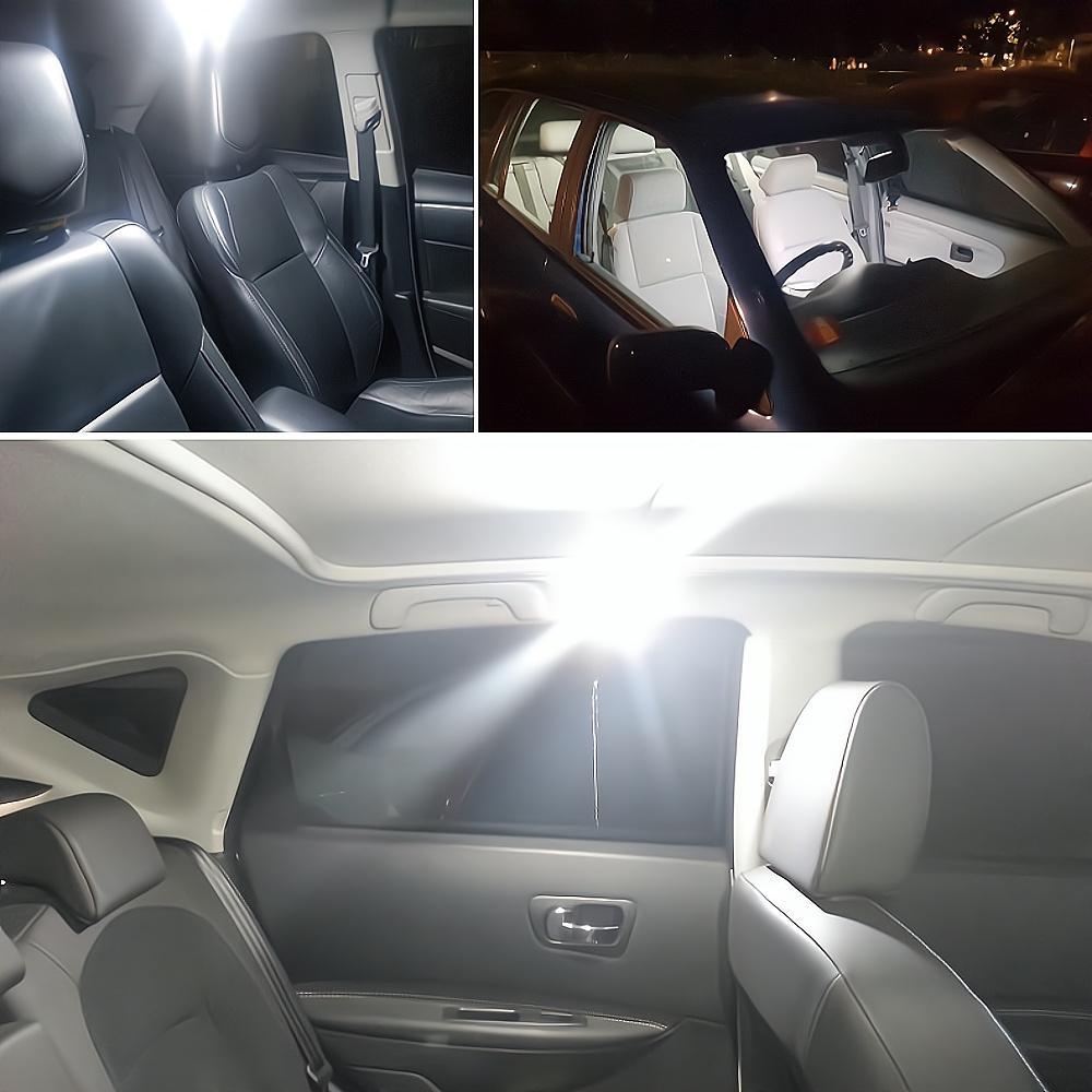 2X Multiple Color Car T10 5630 6SMD Canbus 194 W5W Auto Turn Signal Side Lamp License Plate Trunk Parking LED Dome Reading Light