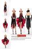Halloween Vampire Queen Costume For Stage Performances With Polyester Fabric For Women