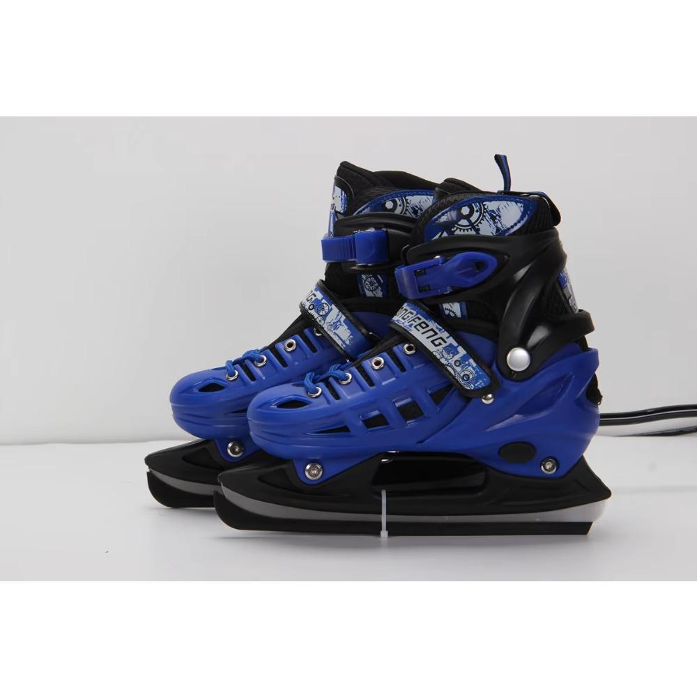 

Роликовые зимние коньки Детские Подростковые Коньки для катания на льду Кроссовки Для начинающих Мальчик и Девочка Катание на роликах Теплая Дышащая Обувь 39-42