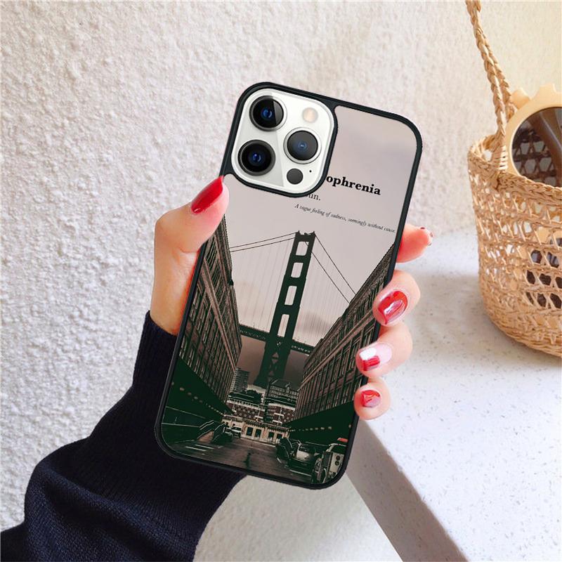 

city dictionary words soft Phone Case Cover For iPhone 17 Air 16 15 14 12 13 Pro Max Plus coque Shell Fundas iPhone 16pro