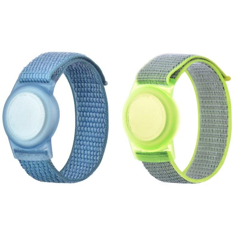 Nylon Strap for Apple AirTags Locator Kids Wristband Anti-Scratch Cover Accessories for Airtag Tracker Holder with Bracelet