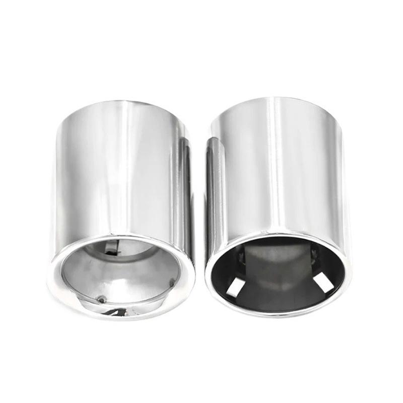 2PC For Mazda CX-3 CX-4 CX-5 CX7 CX8 CX5 CX-30 CX-50 For Land Rover Sport Exhaust Muffler Tip Stainless Steel Muffler Nozzle