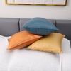 New Solid Color Cushion Cover Candy Color Pillowcase Waterproof Office Sofa Cushion Cover Home Living Room Decoration 45*45 Cm