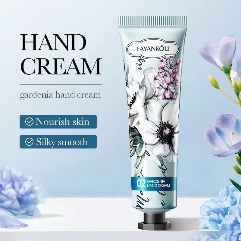 FAYANKOU - Feuchtigkeitsspendende Glatte Blumen-Handcreme - 5 Sorten