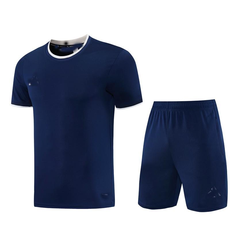 Mens Short Sleeve Tracksuit Running Basketball Soccer Training Workout Sportswear