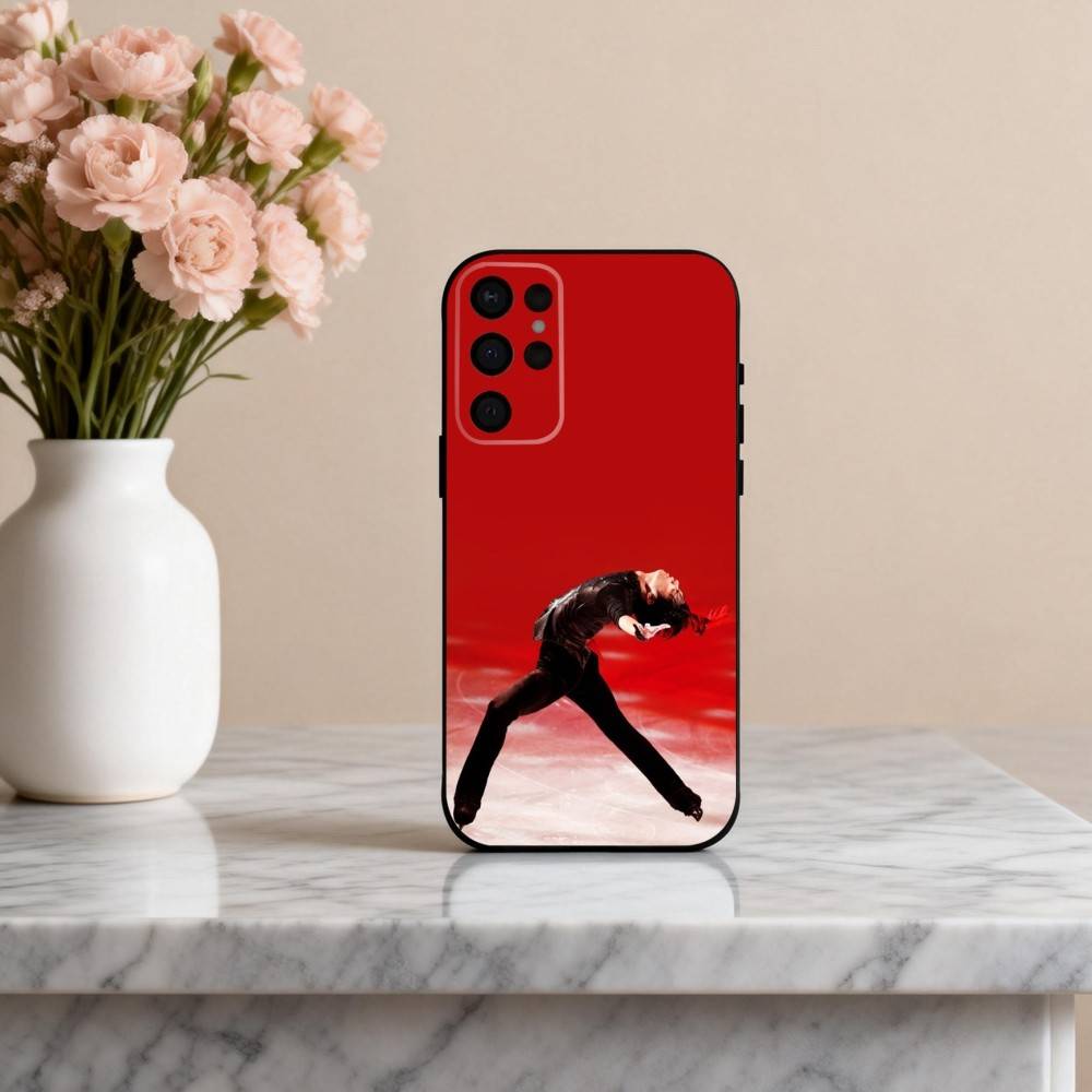 4A Jump Legend H-H-Hanyu Y-Yuzuru Phone Case For Samsung S25,24,23,22,30,21,10,9,Ultra,Plus,Lite,FE,4,5 G Soft Black Case