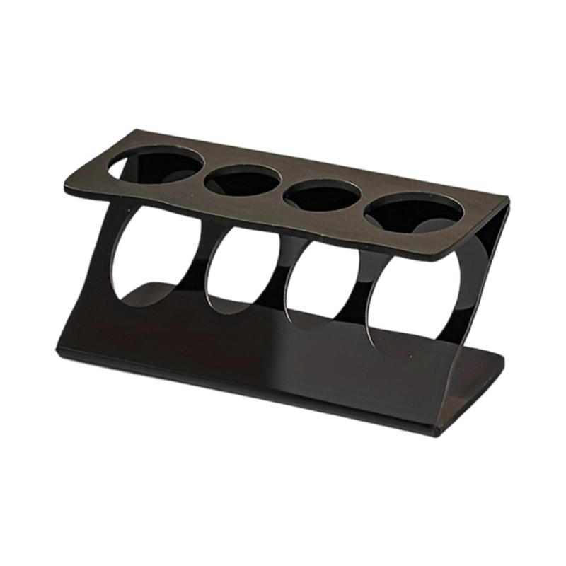 Modern 3D Printed Toothbrush Stand Organizers For Electric Brushes And Mouth Care Products In Delicate Black Or White