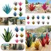 Unique Metal Tequila Rustic Agave Plant Sculpture For Garden And Home Enhancements