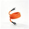 Suitable for Apple luminous head Type-C fast charging data cable silicone material mobile phone charging cable