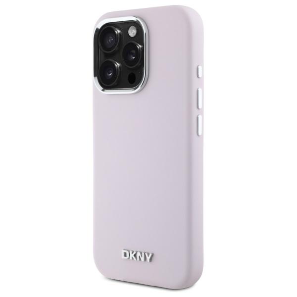 Dkny Dkhmp16Xsmchlp Iphone 16 Pro Max    6.9 Różowy/Pink Hardcase Liquid Silicone Small Metal Logo Magsafe