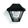 PHILIPS Alpenglow Demi Applique Extérieure - Noire - 1x9.5W - 230V