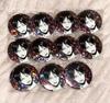 [USED] Attack On Titan Eren Anique Can Badge Birthday Original